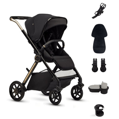Carrinho De Bebê Com Acessórios Silver Cross Reef 2 Espresso (Edição Especial) - Acessórios inclusos na versão bundle